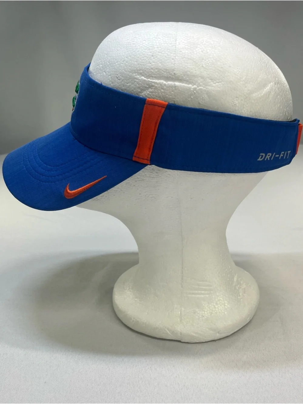 Nike Florida Gators NCAA Dri-Fit  Embroidered Logo Adjustable Visor Sideline Hat